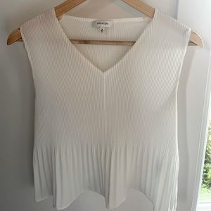 White dressy blouse satin silky